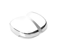 ZDDYUU 1 Pair Car Wing Mirror Cover Cap for Fit 2014-2019, Driver and Passenger Side Rear View Mirror Cover Cap Left Right Door Wing,Silver