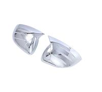 ZDDYUU 1 Pair Car Wing Mirror Cover Cap for Mercedes-Benz C-Class 2022, Driver and Passenger Side Rear View Mirror Cover Cap Left Right Door Wing,Silver