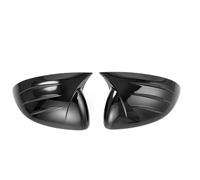 ZDDYUU 1 Pair Car Wing Mirror Cover Cap for Mercedes-Benz C-Class C200lC260L 2022, Driver and Passenger Side Rear View Mirror Cover Cap Left Right Door Wing,Black-B