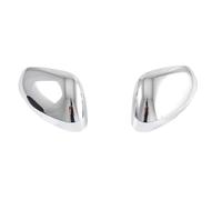 ZDDYUU 1 Pair Car Wing Mirror Cover Cap for Nissan Qashqai 2023, Driver and Passenger Side Rear View Mirror Cover Cap Left Right Door Wing,Silver