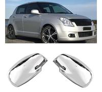 ZDDYUU 1 Pair Car Wing Mirror Covers for Suzuki Swift 2005-2007, Car Rear View Mirror Protective Side Mirror Caps Stiekers Decoration Accessories