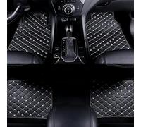 ZDDYUU 4pcs Leather Car Floor Mats for RENAULT Clio 2019-2023, Front Rear Non Slip Waterproof Car Floor Mat Tailored Fit Floor Liner Car Interior Accessory,B