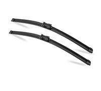ZDDYUU Car Front Wiper Blades Pair for Mercedes-Benz GLK-Class X204 2015-2017, Replacement Windscreen Wipers Quiet Durable Rubber Wiper Blades Auto Accessories