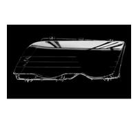 ZDDYUU Car Headlight Cover for BMW 3 Series E46 1998-2001, Transparent Housing Left Right Side Transparent Lampshades Headlamp Cover Polycarbonate,Left