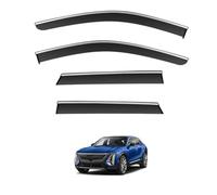 ZDDYUU Car Wind Deflectors for Cadillac Lyriq MK1 2022-2025, Sun Rain Guards Visor Car Window Shields Protector Deflectors Auto Parts Stick-On
