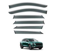 ZDDYUU Car Wind Deflectors for Cadillac XT5 MK2 2025, Sun Rain Guards Visor Car Window Shields Protector Deflectors Auto Parts Stick-On,6 PCS