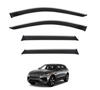 ZDDYUU Car Wind Deflectors for Jaguar F-PACE MK1-X761 2016-2025, Sun Rain Guards Visor Car Window Shields Protector Deflectors Auto Parts Stick-On
