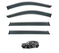 ZDDYUU Car Wind Deflectors for Lincoln Aviator MK2-U611 2020-2025, Sun Rain Guards Visor Car Window Shields Protector Deflectors Auto Parts Stick-On,4 PCS