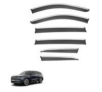 ZDDYUU Car Wind Deflectors for Lincoln Nautilus MK2-CDX707 2024-2025, Sun Rain Guards Visor Car Window Shields Protector Deflectors Auto Parts Stick-On,6 PCS