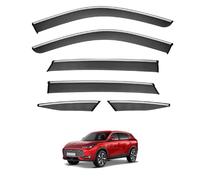ZDDYUU Car Wind Deflectors for MG HS MK2-15FDE 2025, Sun Rain Guards Visor Car Window Shields Protector Deflectors Auto Parts Stick-On,6 PCS