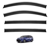 ZDDYUU Car Wind Deflectors for Toyota Sienna MK4-XL40 2020-2025, Sun Rain Guards Visor Car Window Shields Protector Deflectors Auto Parts Stick-On,4 PCS