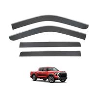 ZDDYUU Car Wind Deflectors for Toyota Tundra MK3-XK70 2022-2025, Sun Rain Guards Visor Car Window Shields Protector Deflectors Auto Parts Stick-On