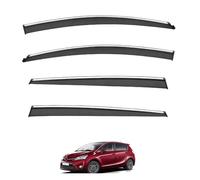 ZDDYUU Car Wind Deflectors for Toyota Verso EZ MK1-AR20 2009-2018, Sun Rain Guards Visor Car Window Shields Protector Deflectors Auto Parts Stick-On