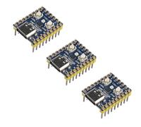 ZDE 3PCS RP2040-Zero Mini PICO Development Board USB-C Connector | Based on Raspberry Pi Microcontroller RP2040, Dual-Core Arm Cortex M0+ Processor, 2MB Flash, Support C/C++, MicroPython