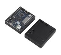 ZDE ZC101 Case for Arduino UNO Q Aluminum Alloy Protective Enclosure | with Transparent Acrylic and Aluminum Top Lid