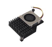 ZDE ZP536 Active Cooler for Raspberry Pi 5 Aluminum Heatsink Temperature Controlled Blower PWM Cooling Fan with Thermal Pads for Raspberry Pi 5 2GB 4GB 8GB 16GB
