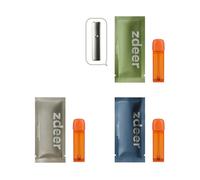Zdeer Smart Electric Oral Spray Refill, Minty & Fruity Flavors (3 Pods), Three Unique Flavors - Enjoy Northern Cedars, Succulent Grape and Breath of the Sea