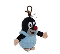 Zdeněk Miler Keyring Key Ring 7 cm Original The Little Mole with Blue Trousers Keychain Cuddly Toy Pendant for Children