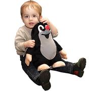 Zdeněk Miler Stuffed Toy, The Little Mole 50 cm Cuddly Plush Toy, Soft Micro-plush, Handmade, Safe for Kids, Ages 0+, The Little Mole and his friends Collection