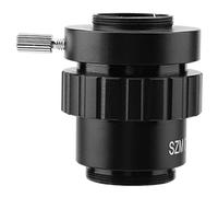 ZDETGU 0.5X Auxiliary Objective Lens for Stereo Microscopes - C Mount Compatible Magnification Doubler with 287mm Working Distance