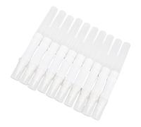 ZDETGU 10 Pack Empty Refillable Paint Markers PP Plastic Blank Acrylic Paint Pens for Artists, Customizable Multicolor Drawing, Writing, and Crafting Supplies