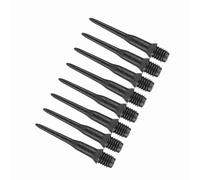ZDETGU 100pcs Plastic Tips Replacement Set for Electronic with Design and Standard Size (Black)