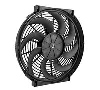 ZDETGU 14 Inch Universal Electric Cooling Fan Slim Low-Profile Design for Enhanced Heat Dissipation in Cars, Trucks, and Modified Vehicles Includes Mounting Kit for Easy Installation