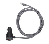 ZDETGU 18AWG DC Car Power Cable 12V 24V 5m/16.4ft Cigar Extension Cable with Digital Display for Car Truck RV Boat Rubber Aluminum Alloy Fast Charging (#4)
