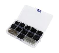 ZDETGU 2.54mm Jumper Cable Pin Header Connectors with Crimp Pins 620Pcs Wire Terminal Kit for Cars, Computers, Circuit Boards, and Electronics Projects Male Female