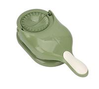 ZDETGU 2 in Dumpling Maker Manual Dumpling Kitchen Tool for Dumplings Wontons Rolls Pies ABS Easy to Use for Home Party Restaurant (Green)