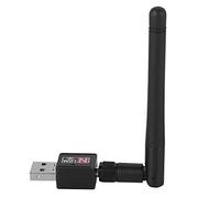 ZDETGU 300Mbps USB2.0 Card Adapter Dongle for Stable 2.4GHz Connectivity and Easy Use