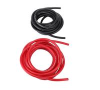 ZDETGU 4AWG 20ft Car Power Ground Cable Automotive Power Wire RV Trailer Cable with Premium Copper Aluminum for Car Radio Speaker Sound System