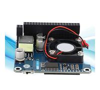 ZDETGU 4B/3B+ PoE Expansion Board with Cooling Fan 802.3af Power over Ethernet, Display for Real Time Temperature & IP Monitoring, Programmable Fan Control, 40pin GPIO