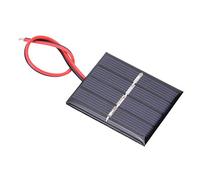 ZDETGU 4Pcs 0.36W 2V Polysilicon Solar Panel Charging Power Board for Small Appliances Emergency Lights Traffic Signals High Efficiency Low Light Performance