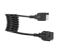 ZDETGU 5 Pin Trailer Light Wire Harness Extension Cable | 5 Ft Length, Weatherproof Male Socket connector, Compatible with Boat And Horse Trailers, Supports Tail Light Brake And