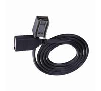 ZDETGU 60cm Car USB 2.0 In Adapter Cable Extension Wire Compatible with 2009 Onward Vehicles for Data Transfer and Charging
