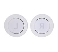 ZDETGU 80mm Replacement Ear Pads for Headphones Universal Soft Fabric Ear Cushions Enhanced Bass Comfortable Gaming Music Accessories