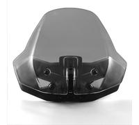 ZDETGU Adjustable Motorcycle Windshield for Ryker 600/900 Universal Wind Deflector for Enhanced Riding Comfort and Wind Polycarbonate Flyscreen Replacement for and Safe Rides (Grey)