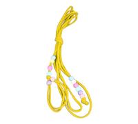 ZDETGU Adjustable Reptile Leash for Bearded Dragon Lizard Hamster Nylon Pet Traction Rope Safe Comfortable Outdoor Training for Small Animals (Yellow)