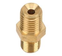 ZDETGU AN4 Turbocharger Oil Feed Restrictor Fitting M12x1.5mm Replacement for TD04L TD04H TD04HL Brass Adapter
