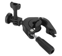 ZDETGU Bike Camera Handlebar Mount for Action Cameras Aluminum Alloy & Plastic Bracket Compatible with OSMO Action 3 X3 Smartphones Secure Anti Slip Clamp for Cycling