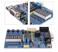 ZDETGU C8051F330 Development Board All in One Learning Module for 51//AVR Microcontrollers with RS232 TFT LCD Interfaces Experiment Industrial Control System