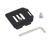ZDETGU Camera Arrow Storage Case Plate for Arca Head Tripod Mount Compatible with Sirui G K Series, Universal 1/4 Inch Screw, 3 Installation Channels, Anti Skid Foot Pads, Lightweight