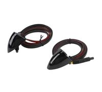 ZDETGU Car Blind Spot Camera Night Vision Assist Water Tape Mounting Left Right Side View Camera for Car Surveillance System (Black)