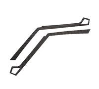 ZDETGU Carbon Fiber Tail Light Trim Cover Replacement for RZR PRO XP Rear Light Frame Sticker with Fit for 2021+ Models