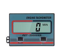 ZDETGU Chainsaw Tachometer, Digital Induction RPM Gauge with LCD Display, IP65 Tachometer for 2 Stroke and 4 Stroke Engines, Handheld/clamp Dual Mode Operation, Compatible with
