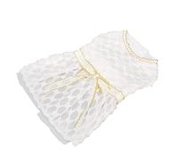 ZDETGU Charming Princess Dog Dress Lightweight and Stylish Bow Dress for Your Beloved Pet Ideal for Occasions (S)