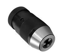 ZDETGU CNC Lathe Keyless Drill Chuck Self Tighten with MT2 Morse Taper Arbor JT33 CNC Drill Chuck Keyless with MT2 Arbor (+MT2)