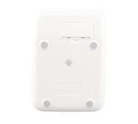 ZDETGU Colorful Calculator Mechanical Keyboard Calculator Electronic Desktop with Numeric Keypad & Scientific Functions for Home School Office (White)