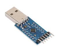 ZDETGU CP2104 USB 2.0 to TTL UART 6PIN Serial Converter Module with Wire - Reliable Data Transfer for Embedded Systems, Electronics, and Industrial Applications - Compact USB 2.0 to